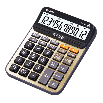 卡西歐（CASIO） MY-120B 語音計算器 金色_http://gzyiqian.cn/img/sp/139/cf68f137-a2eb-4e93-b1d1-92538f28ffe7.jpg