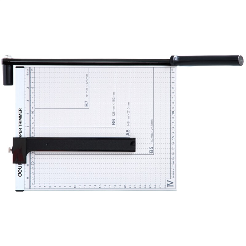 得力（deli） 8014 A4鋼質切紙機/切紙刀/裁紙刀/裁紙機 300mm*250mm_http://gzyiqian.cn/img/sp/154/59bec29e-6de3-4af8-8081-0abf5568e83b.jpg