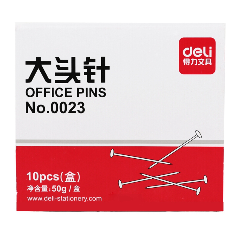 得力（deli） 0023 PP盒裝大頭針 單盒 50g盒 （單盒裝）_http://gzyiqian.cn/img/sp/160/a140cb5d-367b-4ae7-93b0-21cff708a3a2.jpg