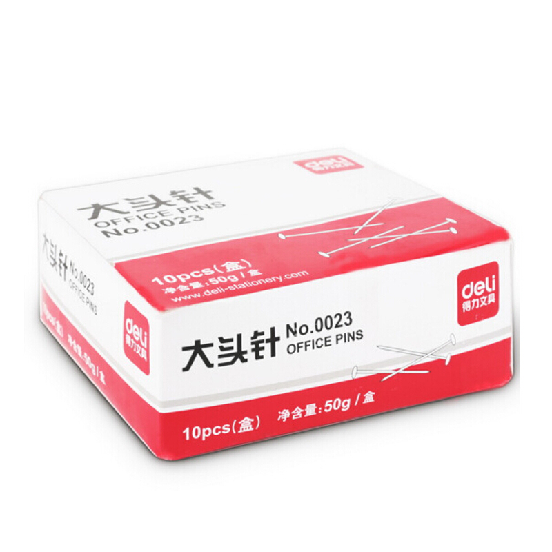 得力（deli） 0023 PP盒裝大頭針 單盒 50g盒 _http://gzyiqian.cn/img/sp/160/c442be7a-351a-41fa-8698-af836b8d1be7.jpg