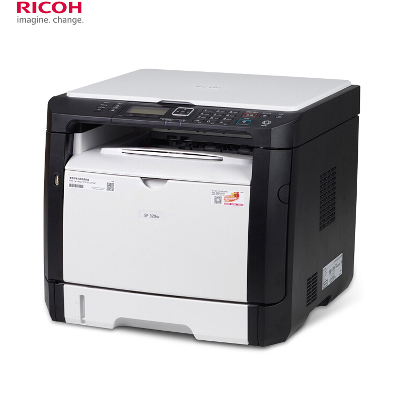 理光（Ricoh） SP320SN A4幅面 黑白激光一體機(jī)（打印/復(fù)印/掃描）