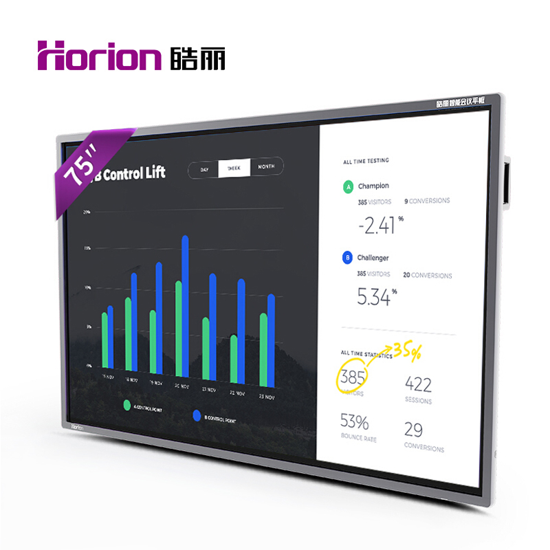 皓麗（Horion） 75M2 商顯觸控一體機(jī) 視頻會議智能平板 培訓(xùn)教學(xué) 交互式 (75英寸/4K超高清) _http://gzyiqian.cn/img/sp/1724/203db4c7-91df-402b-9124-cfc5fc81d3a1.jpg
