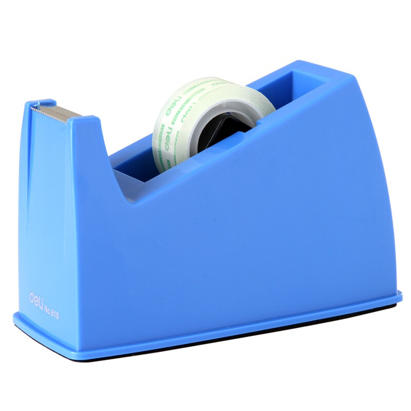 得力（deli） 810 中號膠帶座膠帶切割器 顏色隨機_http://gzyiqian.cn/img/sp/205/80ef9455-b554-4fed-a863-dcf798952dfe.jpg