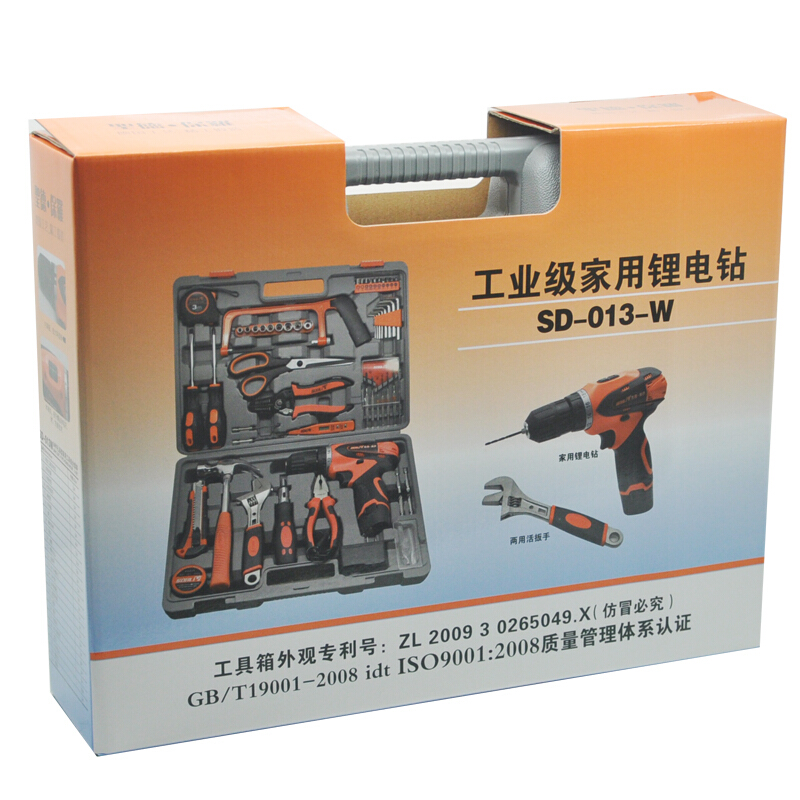 圣德保羅（SDBL） SD-013-W 84件套電動工具組合 多用組套含電鉆 家用車用工具箱五金工具包_http://gzyiqian.cn/img/sp/2146/d440dbdb-5f90-45c9-bb45-5864ab9d6e36.jpg