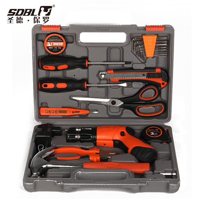 圣德保羅（SDBL） SD-011-A 25件套禮品型工具組合含電鉆 手動工具電動工具箱_http://gzyiqian.cn/img/sp/2146/fe47b36b-f2ef-43d3-a748-dc9c44d87dc3.jpg