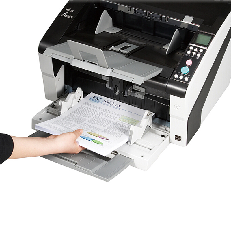 富士通（Fujitsu） Fi-6400 饋紙式掃描儀 高速雙面自動進紙 (100頁200面/分鐘) _http://gzyiqian.cn/img/sp/244/e9780395-ae9c-47a5-ab98-899fe073be7a.jpg