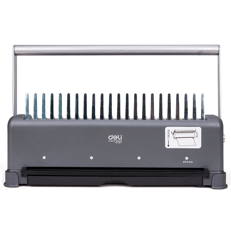 得力（deli） 3871 梳式膠圈裝訂機 A4打孔機器 裝訂機_http://gzyiqian.cn/img/sp/250/b1ef6aae-1595-4a8c-baba-f6063b8378d5.jpg