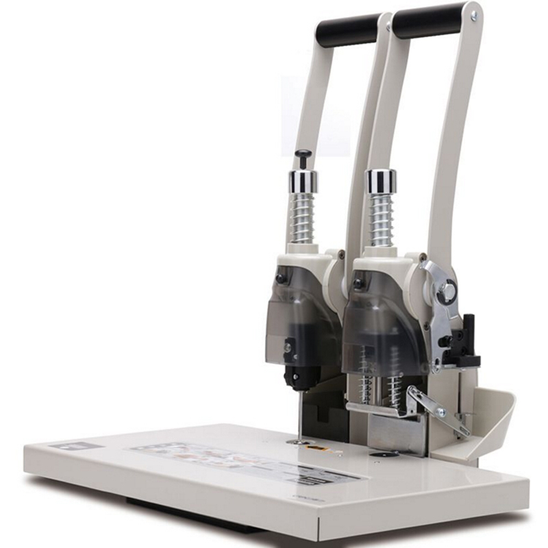 得力（deli） T502 財(cái)務(wù)憑證裝訂機(jī)智能型憑證單據(jù)打孔機(jī) 智能省力手動(dòng)型（白灰）_http://gzyiqian.cn/img/sp/253/78af8fc5-d5fc-424e-ac1c-98683c2333b3.jpg