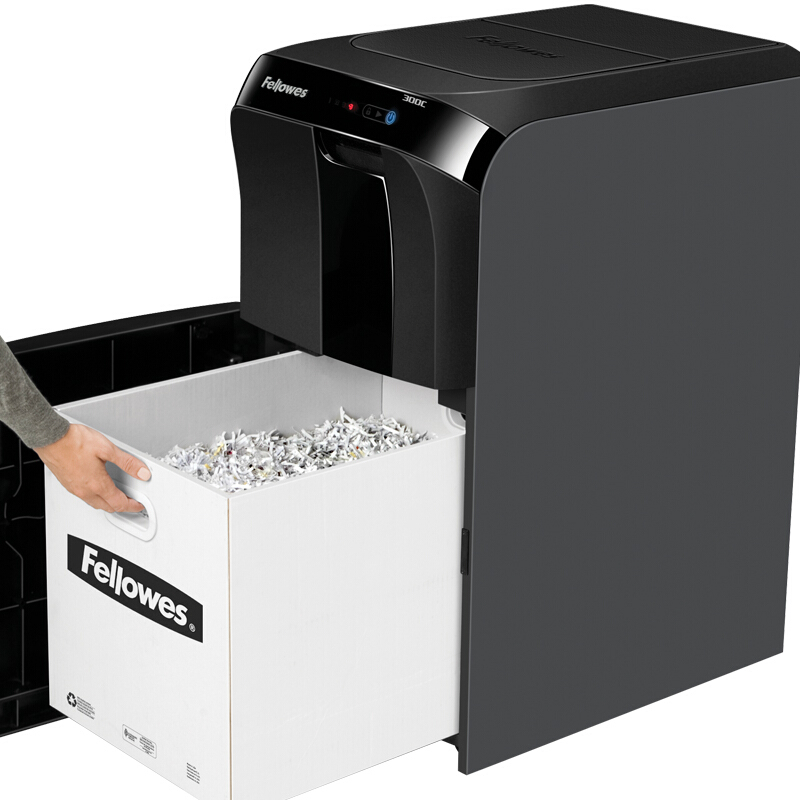 范羅士（Fellowes） 300C 大型商用全自動(dòng)辦公碎紙機(jī)（碎紙快/抽屜式/單次碎紙300張）_http://gzyiqian.cn/img/sp/258/2af066f9-c714-406e-a573-8a597d8a05cc.jpg