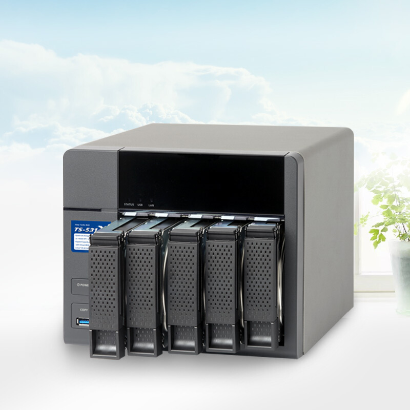 威聯(lián)通（QNAP） TS-531X-2G 高效能四核處理器,內(nèi)建雙10GbE SFP+ 網(wǎng)絡(luò)端口 五盤位NAS網(wǎng)絡(luò)存儲器（無內(nèi)置硬盤）_http://gzyiqian.cn/img/sp/275/79b1f84a-76d3-4ec6-8cf2-61feaff26e67.jpg