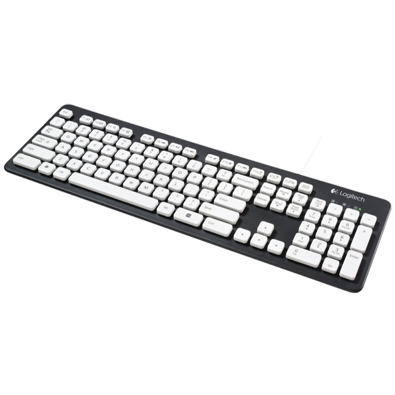 羅技（Logitech） K310 有線水洗鍵盤（白色） _http://gzyiqian.cn/img/sp/283/5c46fc7b-6605-4aaa-9914-0ec64d10ab52.jpg