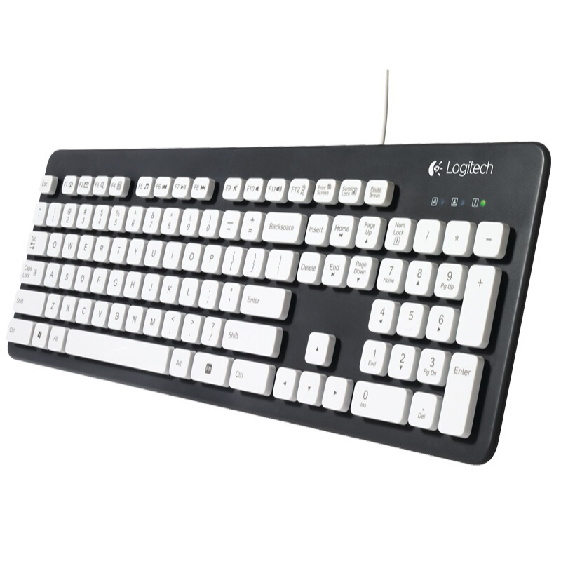 羅技（Logitech） K310 有線水洗鍵盤（白色） _http://gzyiqian.cn/img/sp/283/cc985b2f-7615-41b8-8e6c-57b3568e0348.jpg