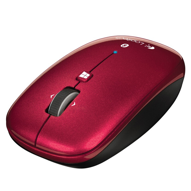 羅技（Logitech） M557/558 多平臺連接藍牙無線鼠標 (紅色) _http://gzyiqian.cn/img/sp/284/1d204c58-10c0-4053-9765-ae31d3885434.jpg