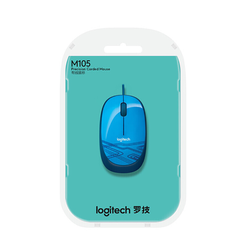 羅技（Logitech） M105 時尚多彩鼠標 左右手通用 (活力藍) _http://gzyiqian.cn/img/sp/284/92651a91-ec30-44d9-ae90-c425ed4df772.jpg