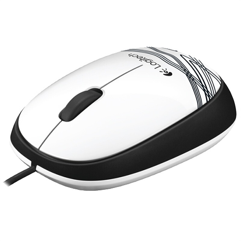羅技（Logitech） M105 時尚多彩鼠標 左右手通用 (清新白) _http://gzyiqian.cn/img/sp/284/edba023e-d8a1-4c1f-a31c-db44c813094e.jpg