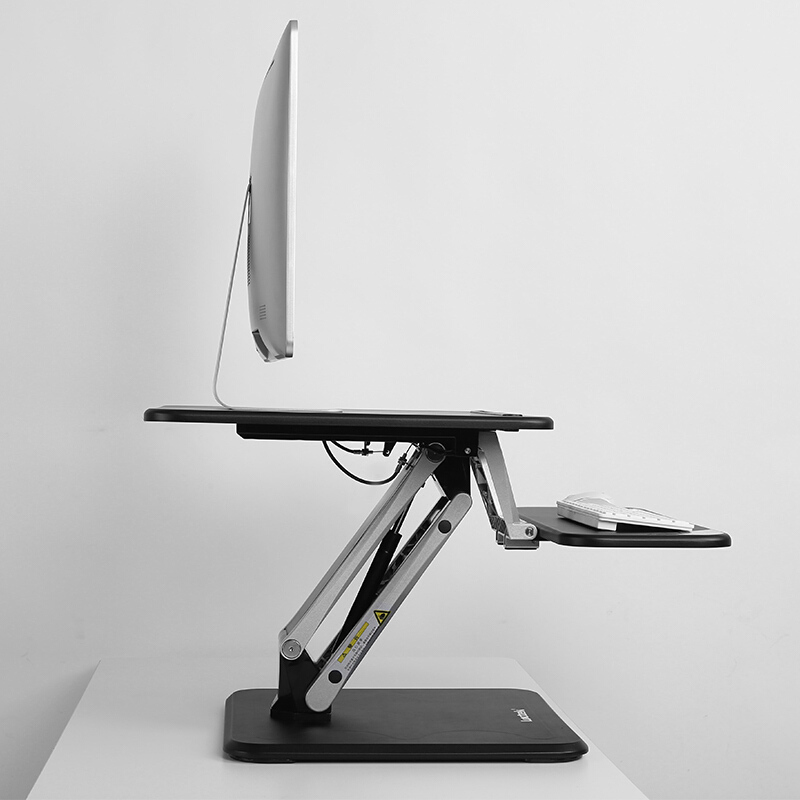 樂(lè)歌（Loctek） M3SS 站立式電腦桌/升降臺(tái) 臺(tái)面尺寸500*550mm (白色) 