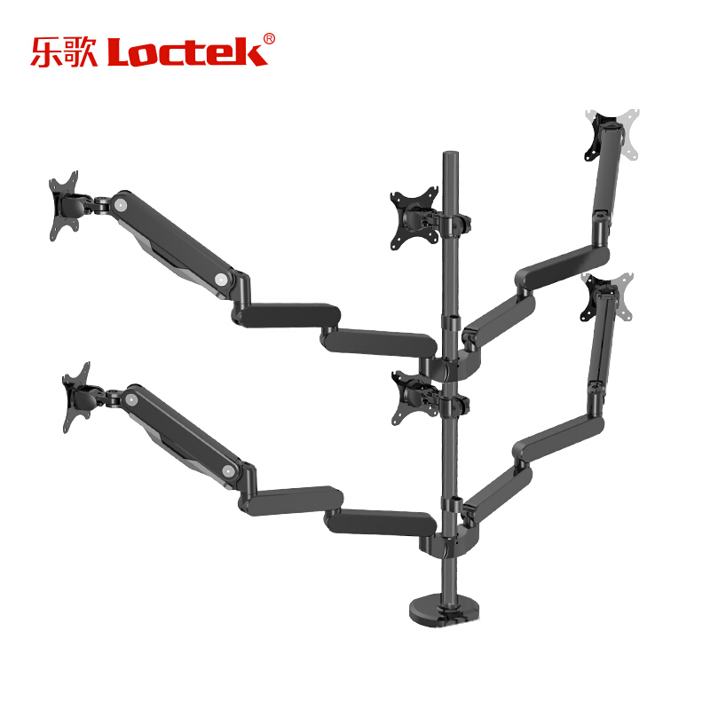 樂歌（Loctek） Q5S 六屏顯示器支架 全鋁電腦支架 旋轉伸縮支架_http://gzyiqian.cn/img/sp/296/0e0e7bba-f0f0-4452-9393-17714d140051.jpg