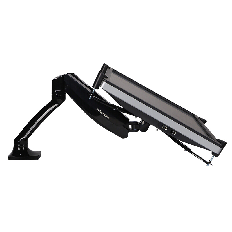 樂歌（Loctek） D5V 無孔顯示器支架 桌面旋轉升降支架臂（黑色）_http://gzyiqian.cn/img/sp/296/1d66a175-fe06-4f32-bf6a-50a8533ebbbf.jpg