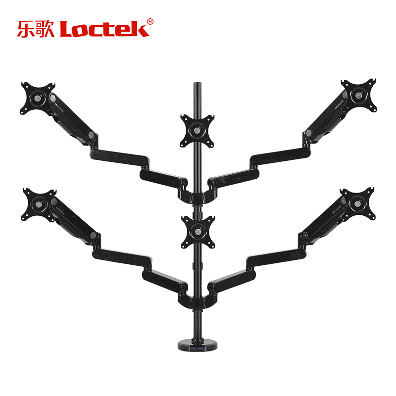 樂歌（Loctek） Q5S 六屏顯示器支架 全鋁電腦支架 旋轉伸縮支架_http://gzyiqian.cn/img/sp/296/fa5dfbab-357a-450b-8552-e812ace809d2.jpg