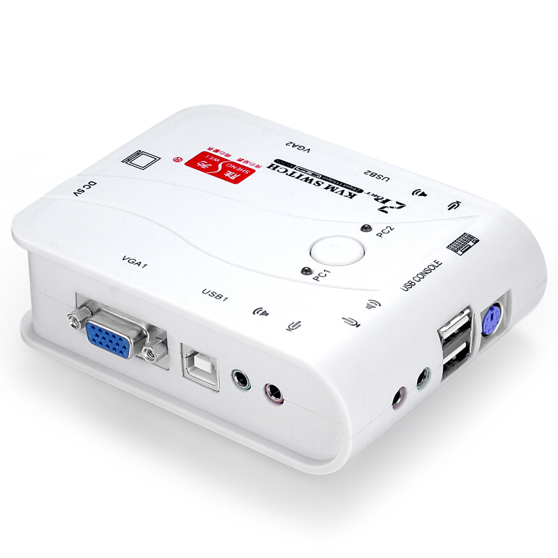 勝為 KS-202A KVM切換器 USB 2口自動 配線 多電腦切換器帶音頻_http://gzyiqian.cn/img/sp/301/16c5352a-62a8-485e-92b8-0f4e68955a78.jpg