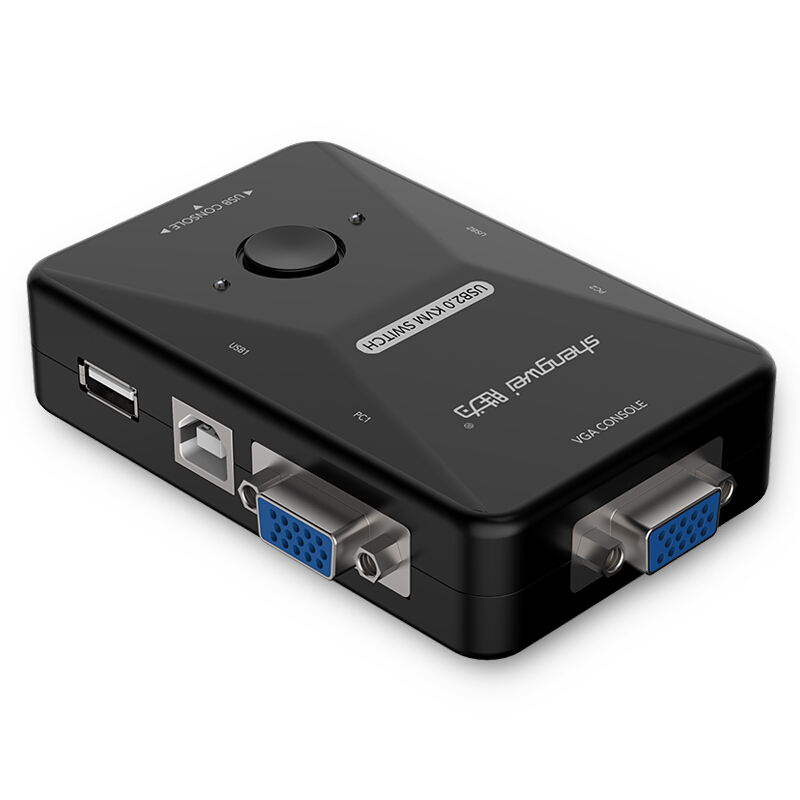 勝為 KS-402 kvm切換器2口 二進一出手動USB多電腦VGA切屏器_http://gzyiqian.cn/img/sp/301/1b212c05-2392-415b-ad50-fd252cf78e35.jpg