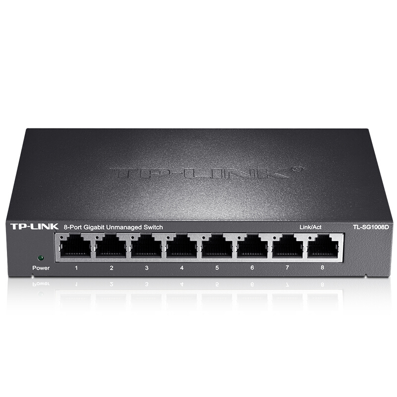 普聯(lián)（TP-LINK） TL-SG1008D 8口千兆交換機(jī)