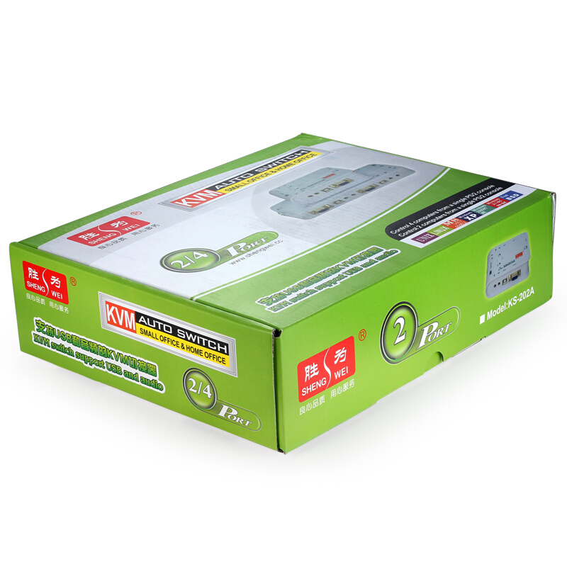 勝為 KS-202A KVM切換器 USB 2口自動 配線 多電腦切換器帶音頻_http://gzyiqian.cn/img/sp/301/8d740550-3dbd-4cbd-a683-0b7a18d6941d.jpg