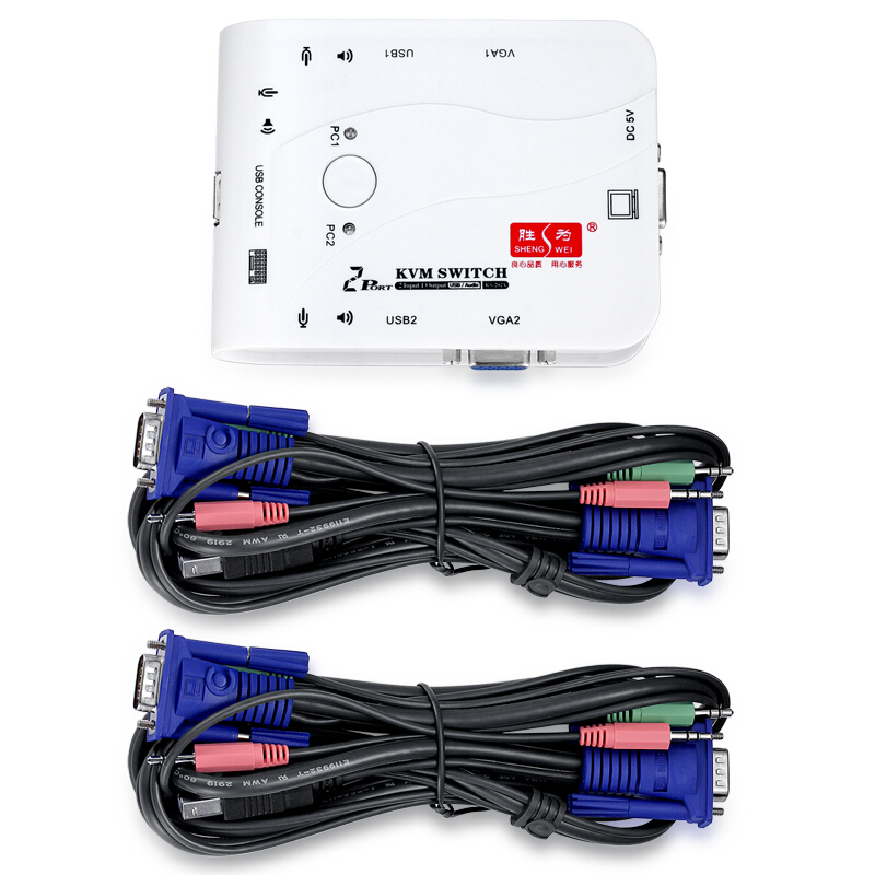 勝為 KS-202A KVM切換器 USB 2口自動 配線 多電腦切換器帶音頻_http://gzyiqian.cn/img/sp/301/eff79fe2-5cf2-4491-a5b7-2e8039268206.jpg