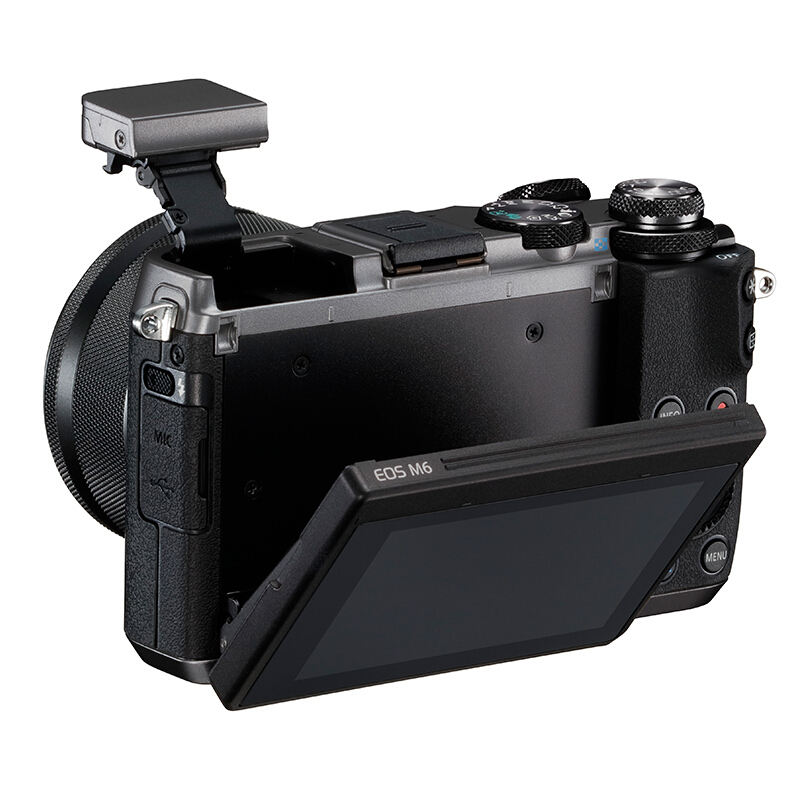 佳能（Canon） EOS M6 可換鏡微單照相機(jī)（15-45鏡頭黑色套機(jī)）_http://gzyiqian.cn/img/sp/307/8f513dec-2ac9-4713-9104-4c952d6bab4a.jpg