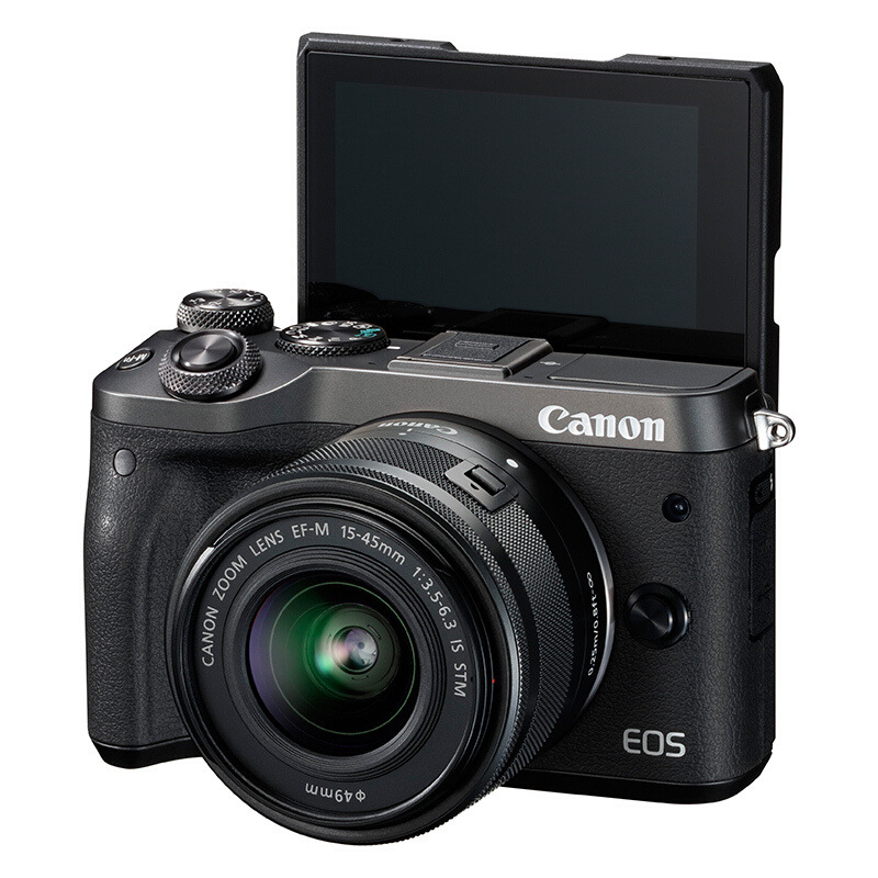 佳能（Canon） EOS M6 可換鏡微單照相機(jī)（15-45鏡頭黑色套機(jī)）_http://gzyiqian.cn/img/sp/307/ae7b8a90-7c8f-40f9-8127-c3bd657fc125.jpg