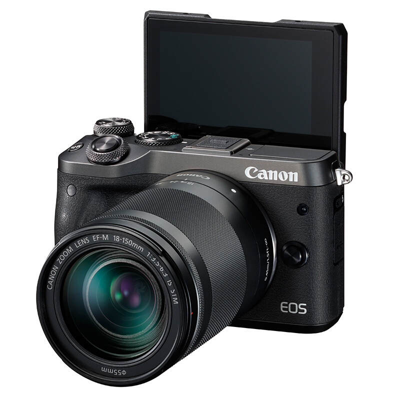 佳能（Canon） EOS M6 可換鏡微單照相機（18-150鏡頭黑色套機）_http://gzyiqian.cn/img/sp/307/e1f7b779-67b8-4ab8-8dac-12ab45e25a05.jpg