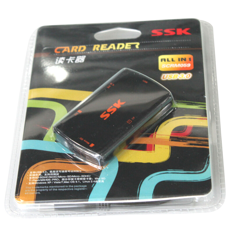 飚王（SSK） SCRM059 多功能合一讀卡器 USB3.0高速讀寫 支持TF/SD/CF/MS手機卡相機卡_http://gzyiqian.cn/img/sp/323/4c075b92-7a68-48fb-935b-887d65664cac.jpg