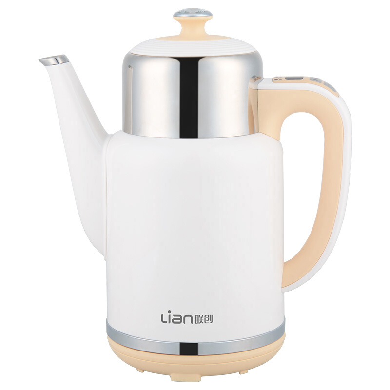聯創（Lianc） DF-EP1902M 保溫不銹鋼內膽電熱水壺 除氯 1.7L