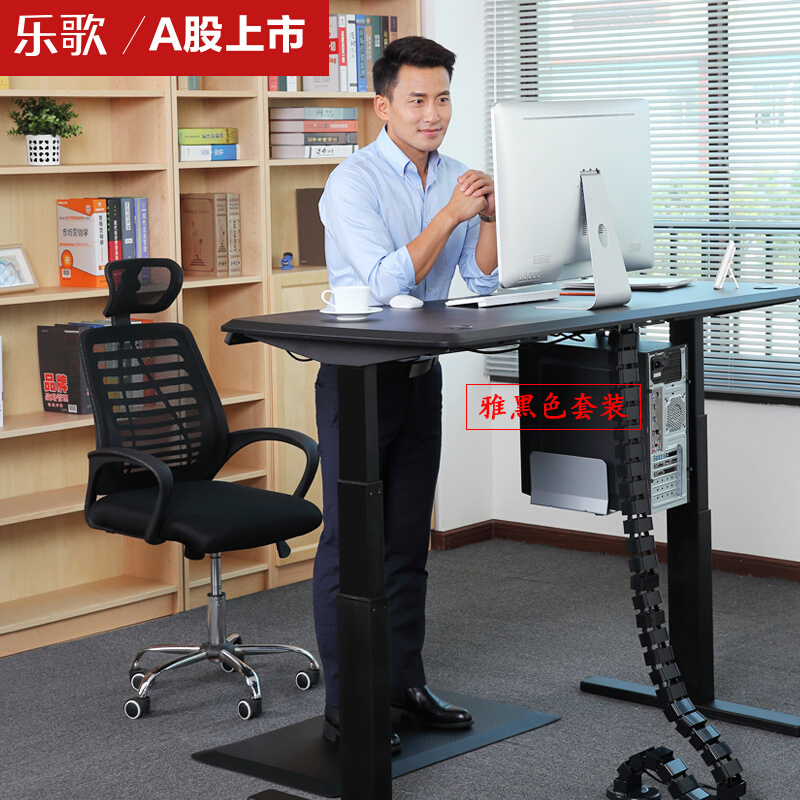 樂歌（Loctek） E3 呵護腰椎站立辦公電動升降桌/立柱3節 (桌面尺寸1200*600mm) _http://gzyiqian.cn/img/sp/361/38f14e4a-e599-4184-a784-8a45b21234c1.jpg