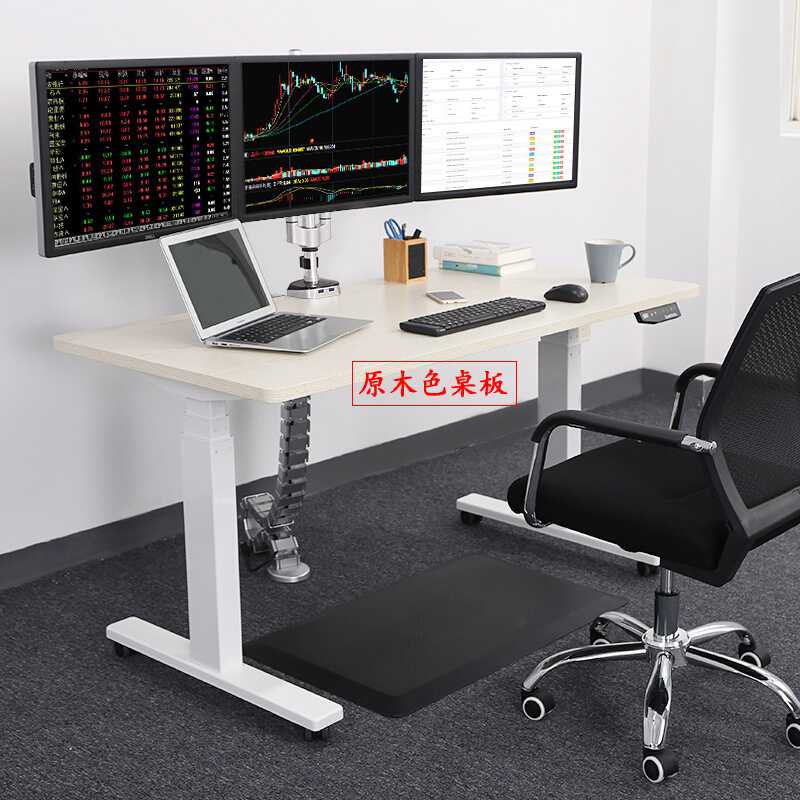 樂歌（Loctek） E3 呵護腰椎站立辦公電動升降桌/立柱3節 (桌面尺寸1200*600mm) _http://gzyiqian.cn/img/sp/361/62976dae-3dd7-4966-95fc-dd876ff61278.jpg