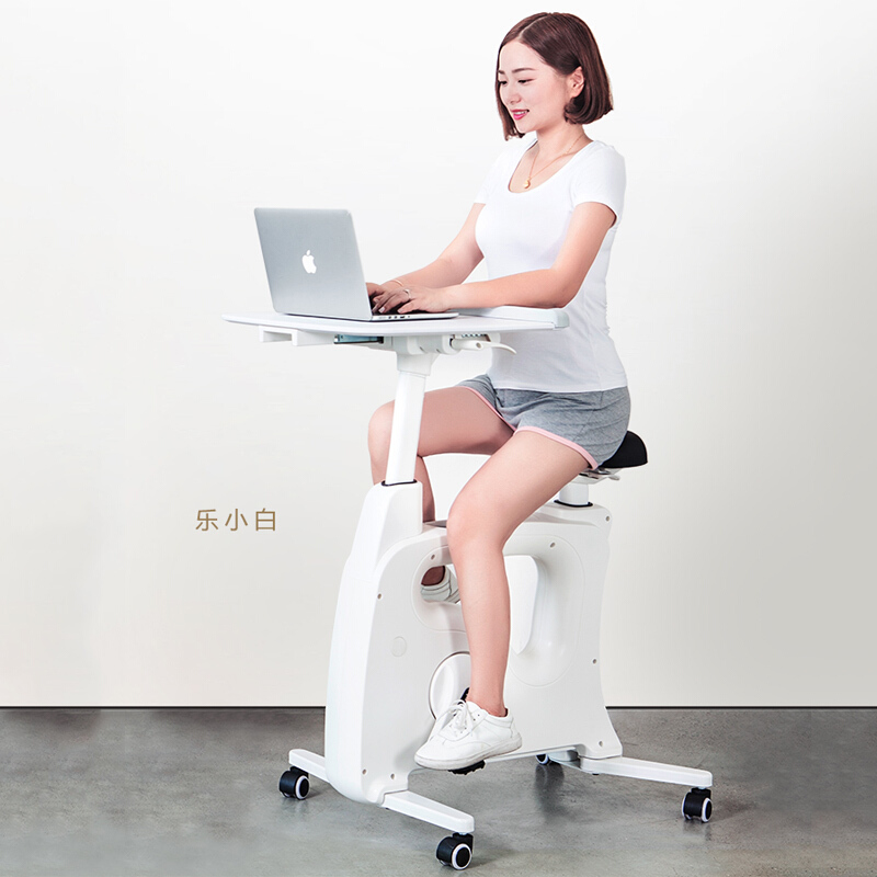 樂歌（Loctek） 樂小白V9 可升降可移動站立辦公桌健身車 多功能娛樂學習車_http://gzyiqian.cn/img/sp/361/71851878-7d08-4bd6-ac00-60447e27c6a9.jpg