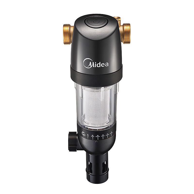 美的（Midea） QZBW20S-11 管道式 全屋水路過(guò)濾保護(hù)者 前置過(guò)濾器 