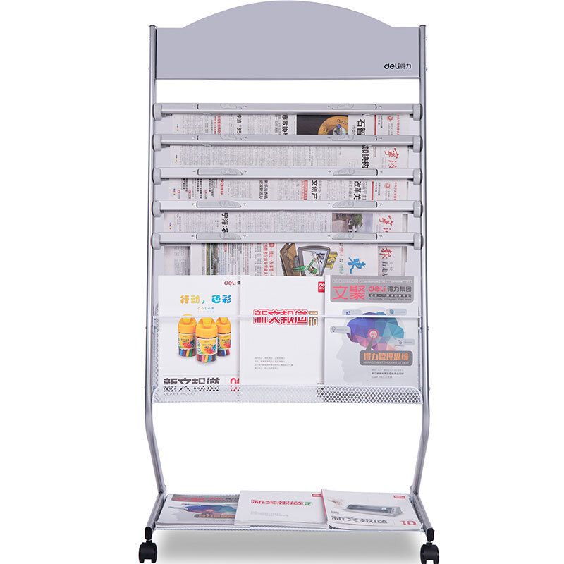 得力（deli） 9305 報刊架標準多用型書報雜志架資料展示宣傳架辦公室信息收納宣傳欄_http://gzyiqian.cn/img/sp/378/dbb1855c-ee90-47e4-93e8-6d055bf1b3a7.jpg