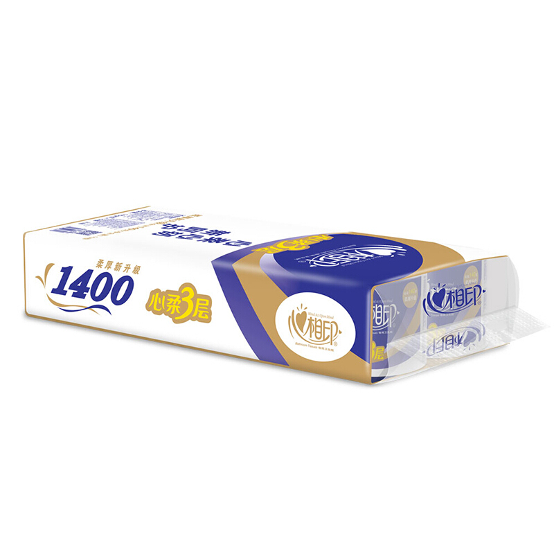 心相印（Mind Act Upon Mind） BT910 3層空芯卷紙衛生紙140g*10卷_http://gzyiqian.cn/img/sp/382/5dde8896-d955-4da2-a97d-8357aee826b7.jpg
