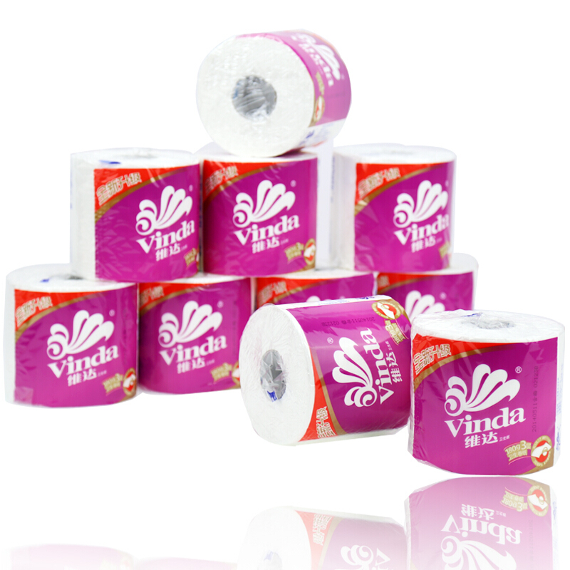 維達（Vinda） V4131 特柔卷筒紙衛生紙 紫色 180g *10卷_http://gzyiqian.cn/img/sp/382/6fbf6850-f267-465f-9004-ceaaa7cf1488.jpg