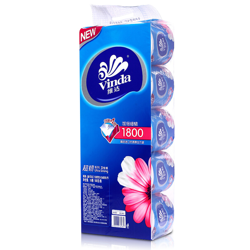 維達（Vinda） V4688 4層柔韌系列卷紙衛生紙 180g x 10卷_http://gzyiqian.cn/img/sp/382/905560c4-b6c4-4186-ab4e-af6538d6de37.jpg