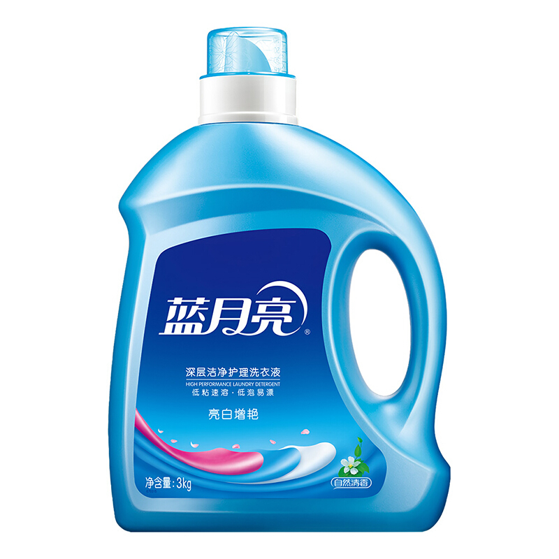 藍月亮（Bluemoon） 亮白增艷 洗衣液（自然清香）3kg/瓶 _http://gzyiqian.cn/img/sp/400/ac9303a3-32f3-454e-b8da-ca6538e07b1b.jpg