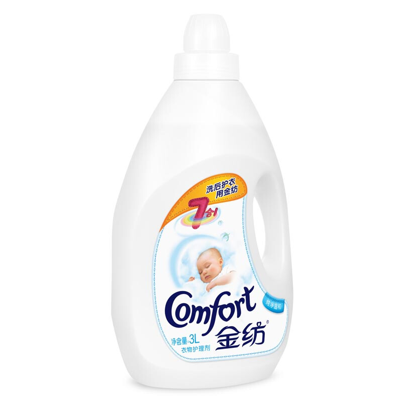 金紡（COMFORT） 衣物護(hù)理劑 柔順劑 純凈溫和3L_http://gzyiqian.cn/img/sp/400/ef22985c-3d95-41a2-86c2-07f531be6438.jpg