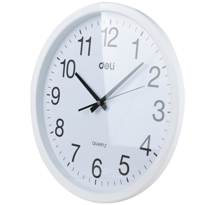 得力（deli） 9006 掛鐘 (只)37CM（14.5寸） (白色) _http://gzyiqian.cn/img/sp/419/35fdb0c8-8e02-4b4e-970d-03ad88febd76.jpg