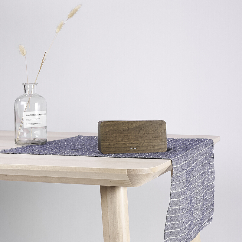 得力（deli） 8815 多功能電子鐘 150*42*70mm (棕色) _http://gzyiqian.cn/img/sp/419/f90cf224-44a1-40ef-a863-ccd560239fa2.jpg