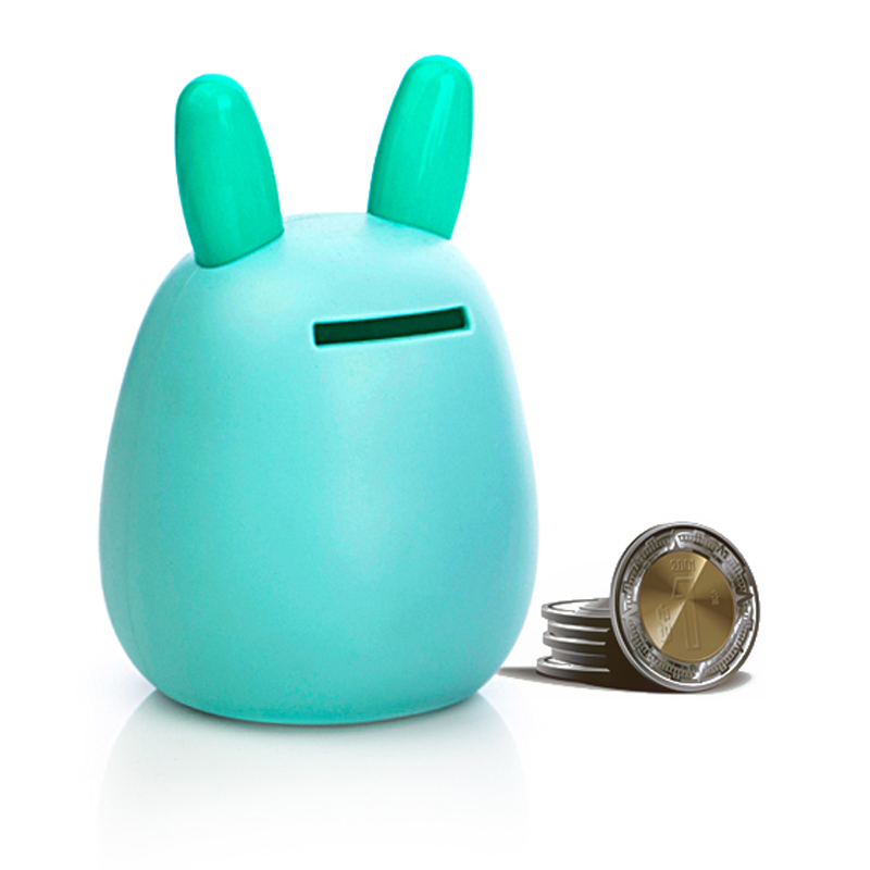 Artiart CUTE070-Green 創意硬幣儲蓄罐/有財兔存錢罐 (綠色) _http://gzyiqian.cn/img/sp/420/abac48dd-cd72-47c9-beda-3152c44e2142.jpg