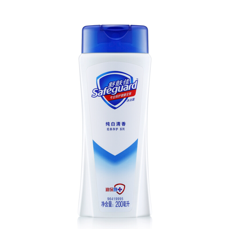 舒膚佳 沐浴露純白清香型200ml_http://gzyiqian.cn/img/sp/426/9a3843d9-a32b-4821-b9d8-f62ee40c245d.jpg
