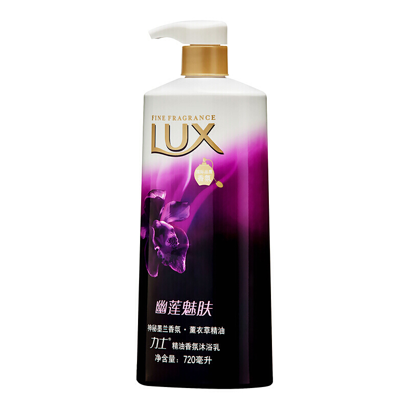 力士（LUX） 精油香氛沐浴露幽蓮魅膚720ml_http://gzyiqian.cn/img/sp/426/dd6036d4-a464-459b-9cdd-83abcef675c7.jpg