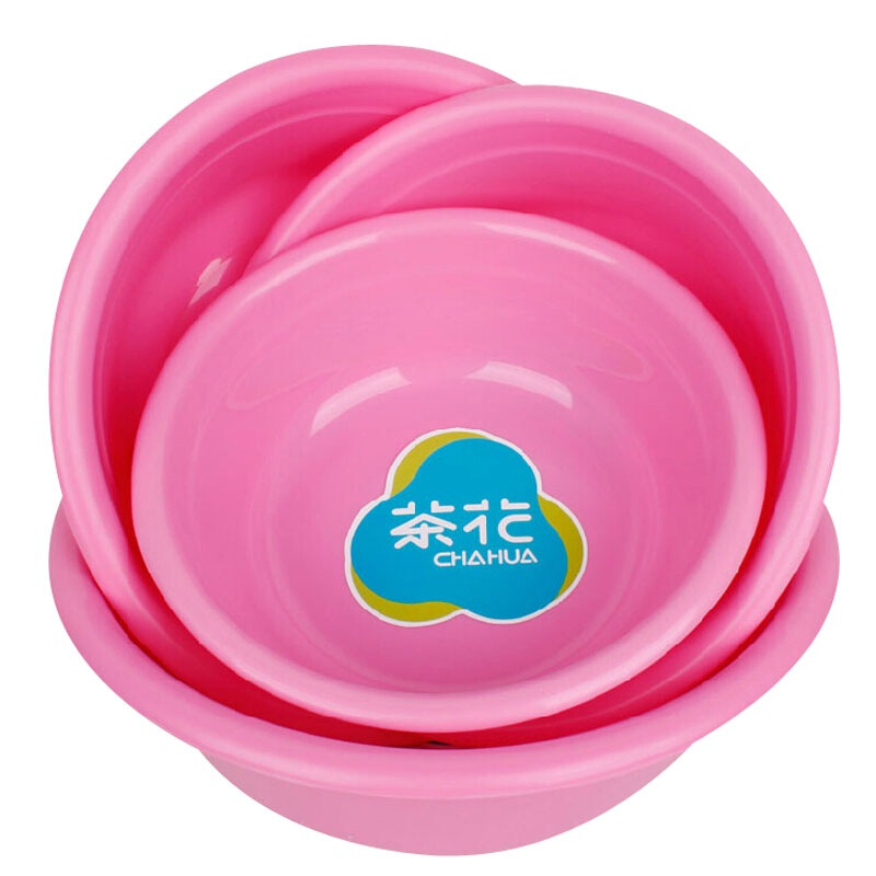 茶花（CHAHUA） 0506 洗臉盆30CM塑料盆子家務清潔洗菜盆_http://gzyiqian.cn/img/sp/431/101578e9-1e33-4256-a03c-fdbbe881b63d.jpg