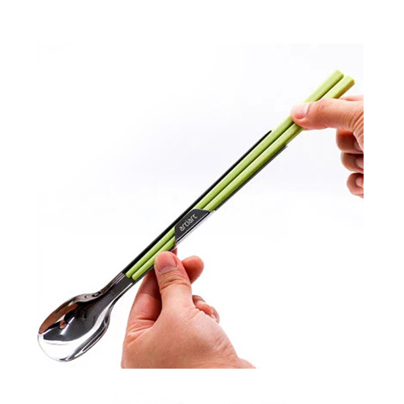 Artiart CARR072 創意餐具套裝/一勺一筷（綠色）_http://gzyiqian.cn/img/sp/437/928c4679-7c1f-455e-936a-07098ab68d63.jpg